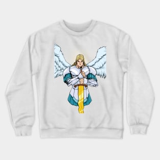 Archangel Michael Portrait Crewneck Sweatshirt